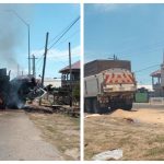 Protests over Cotton Tree killings spread to several villages; Trucks set on fire