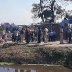 Standoff over squatting on Guysuco lands; Police fire teargas and pellets