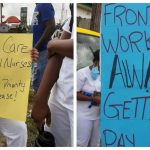 Linden nurses protest over late salaries