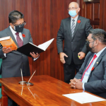 Ashni Singh sworn in as Minister with responsibility for Finance under OP