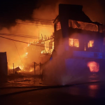 Faulty electrical connection in shopping tent caused fire at Regent St. store