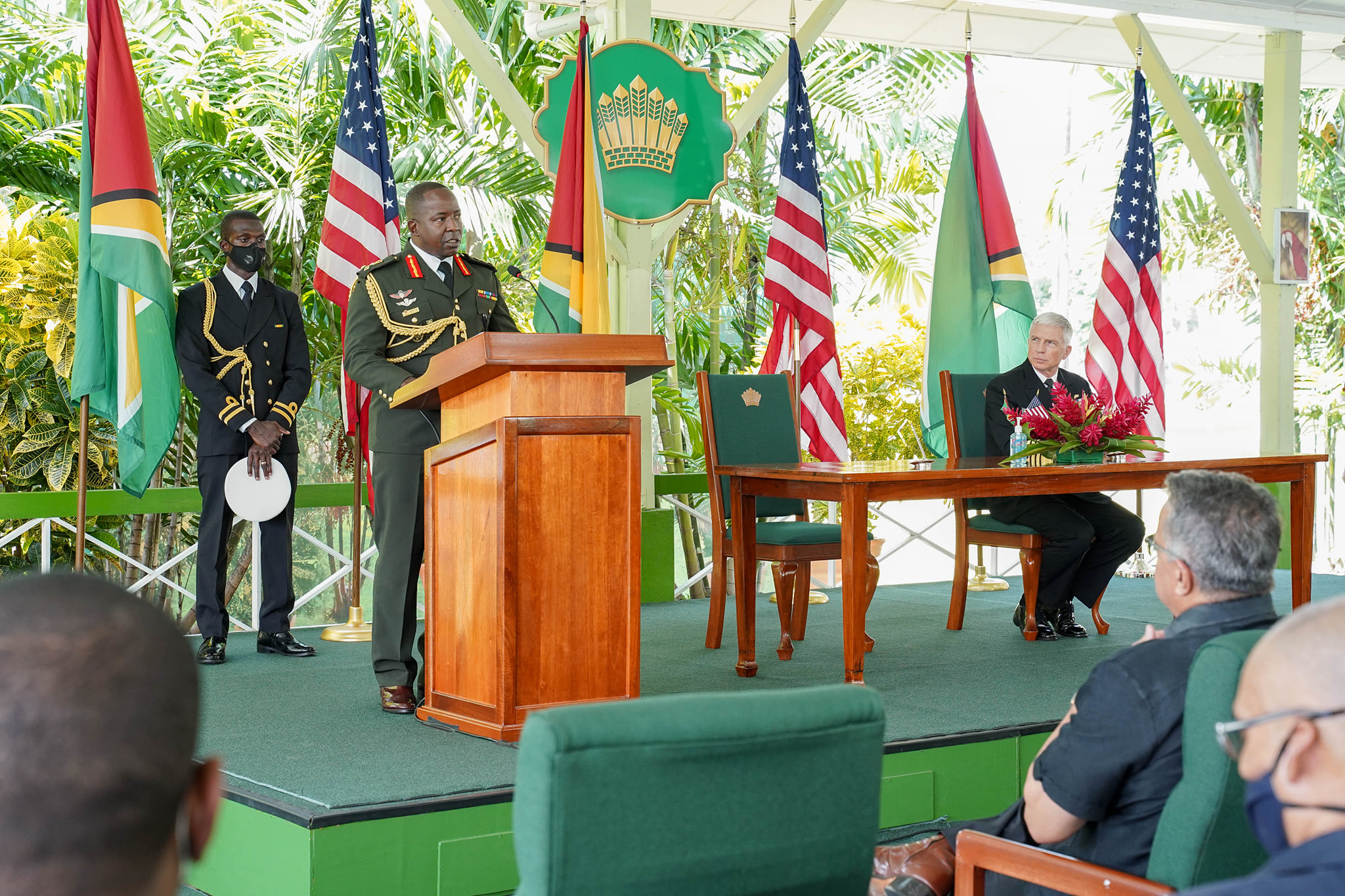 Guyana And US Ink Military Cooperation Agreement - News Source Guyana