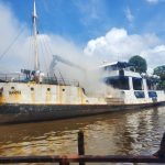 Engine room fire grounds MV Barima in Port Kaituma