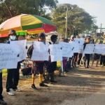 Uitvlugt sugar workers begin protests against GUYSUCO