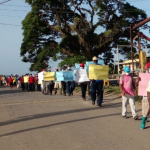 Albion and Blairmont sugar workers return to picket line in protest against GuysSuCo