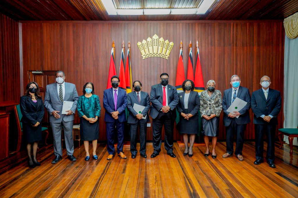 Chairman And Members Of Law Reform Commission Sworn In - News Source Guyana