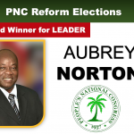 Norton elected PNC Leader by a landslide -early results show