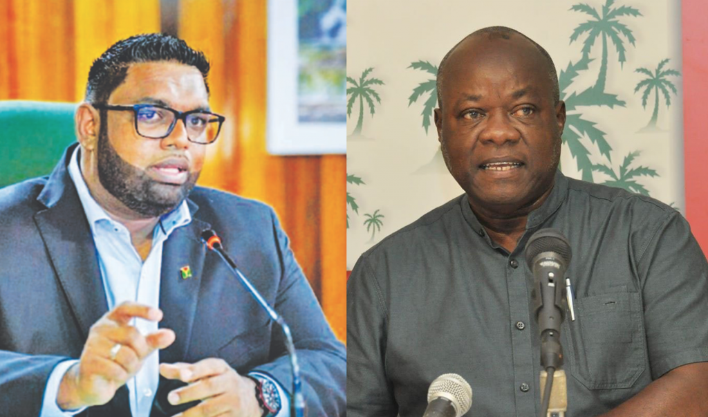 President and PNC Leader tussle over provisions in Natural Resource