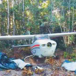 Abandoned Venezuelan plane found near illegal airstrip in Guyana