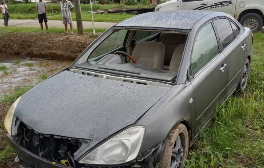 Police rank and mechanic in custody over theft and stripping of car – News Source Guyana