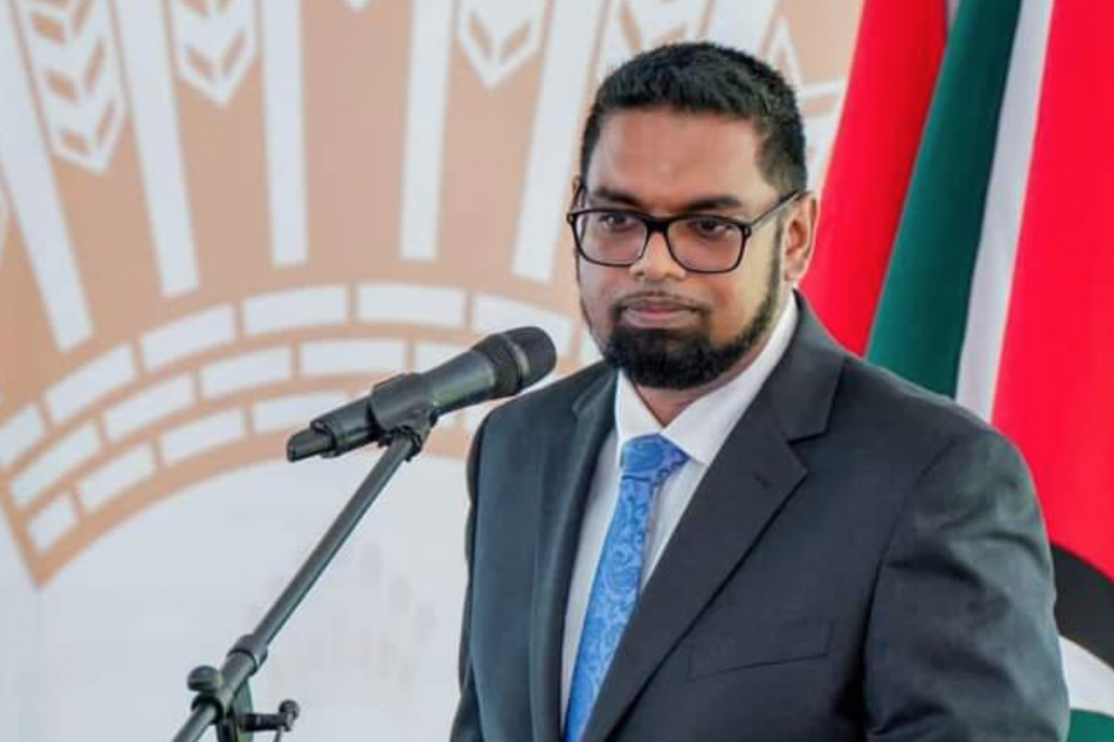 President Irfaan Ali: First oil refinery in Guyana