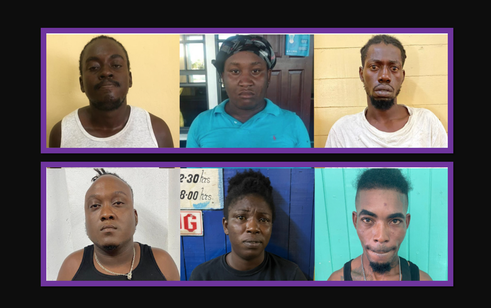 Store Cleaner and five others remanded to jail for GTT robbery; .6M recovered – News Source Guyana