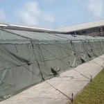 Tents being erected in some schools for classrooms as Education Ministry grapples with overcrowding
