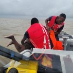 Coast Guard rescues men stranded at sea after vessel sinks