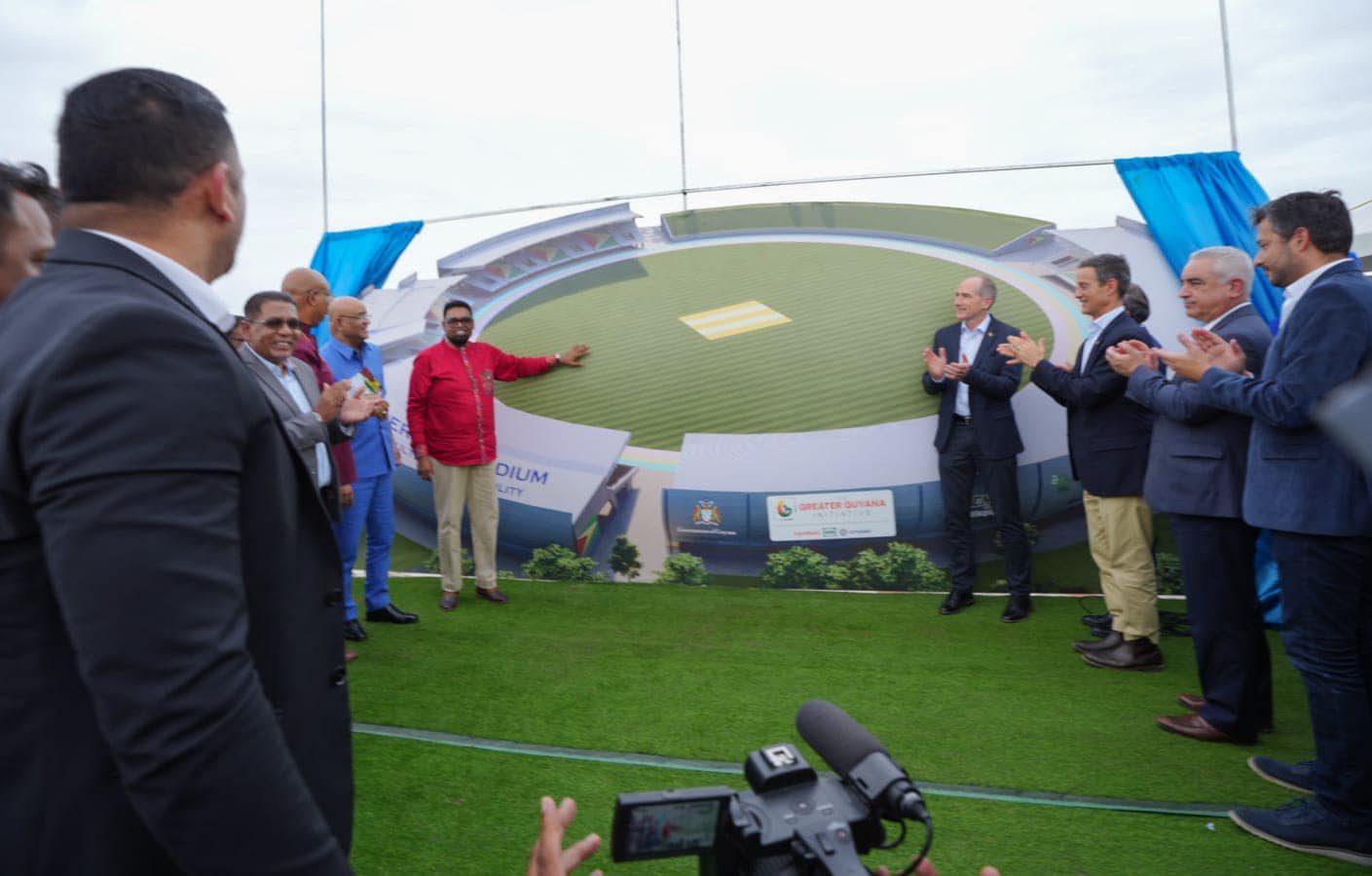 President outlines major development plans for Berbice region at sod turning for multi-billion dollar stadium – News Source Guyana