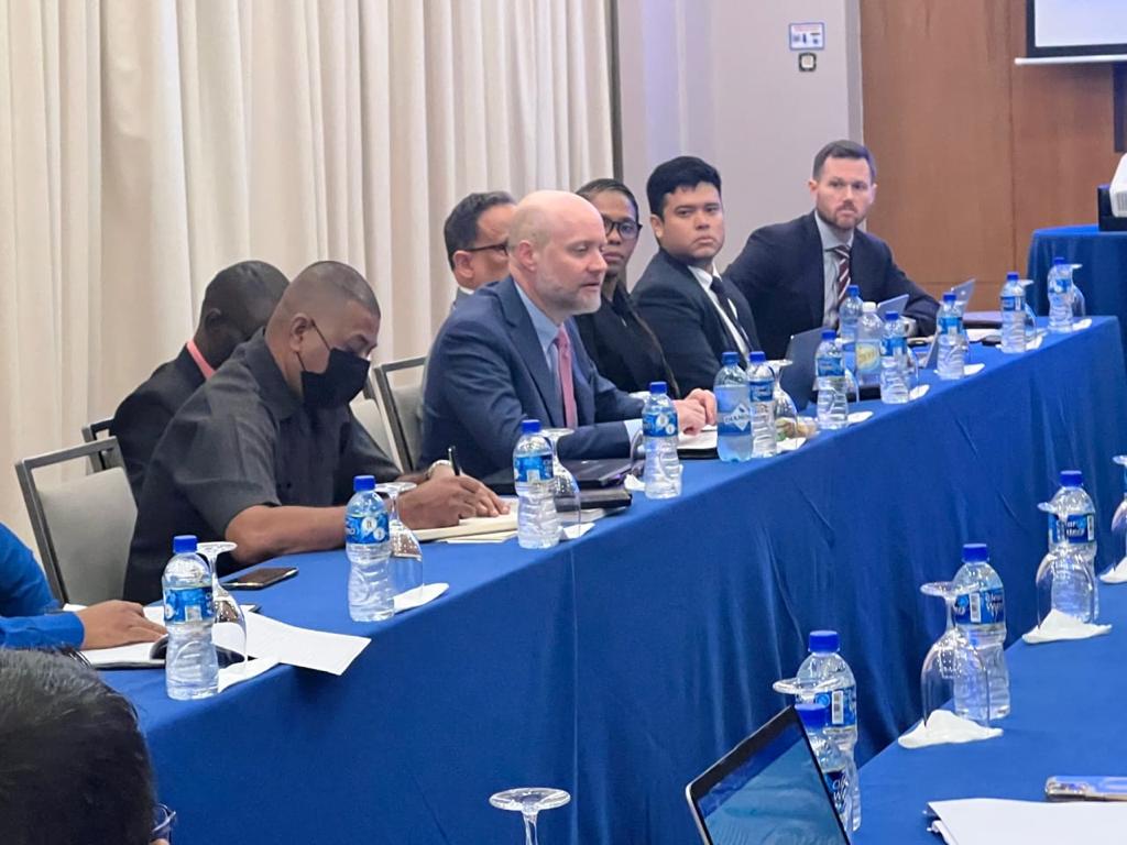 US Department of Justice officials and Guyana Govt. discuss cybersecurity solutions – News Source Guyana