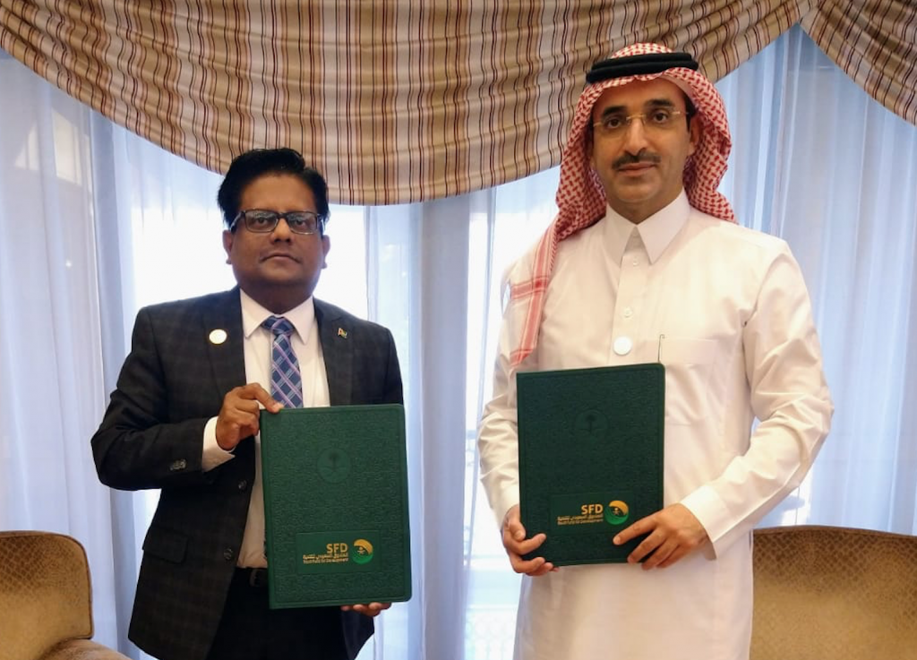 Guyana signs MOU with Saudi Arabia for financing of development projects – News Source Guyana