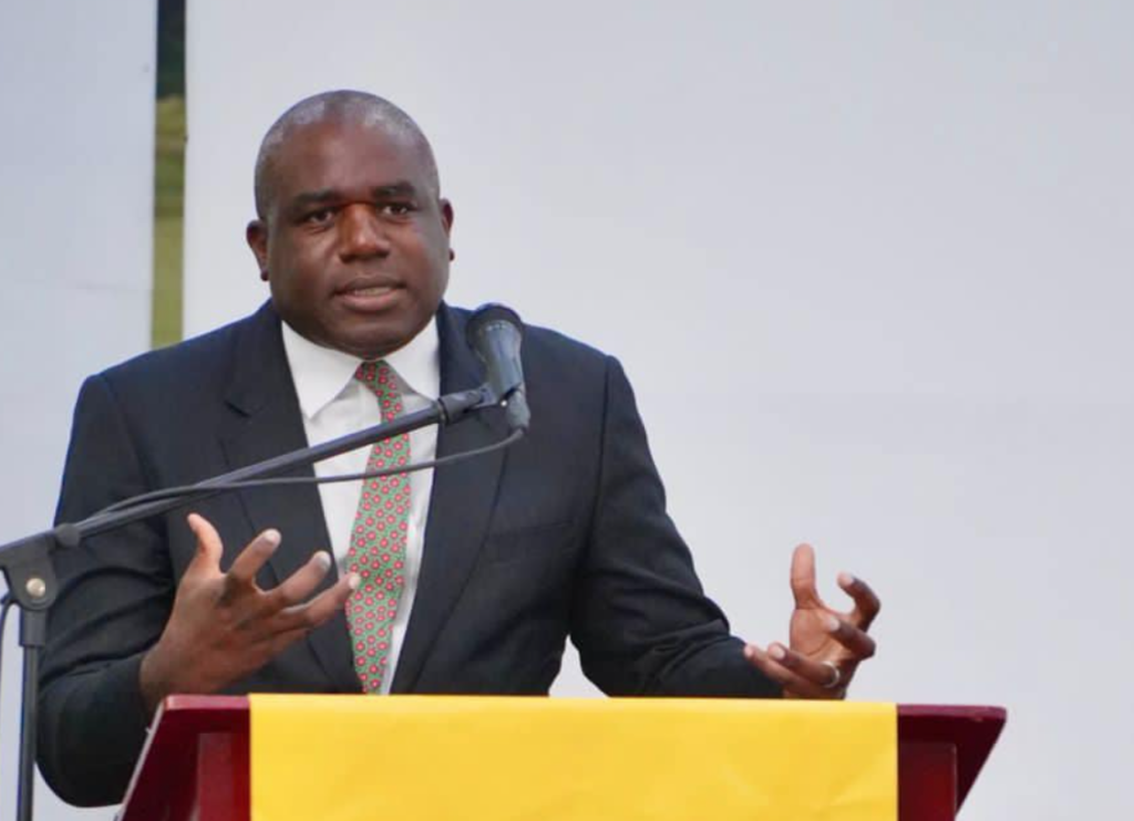 British MP David Lammy Launches Sophia Point Research Centre In Guyana ...