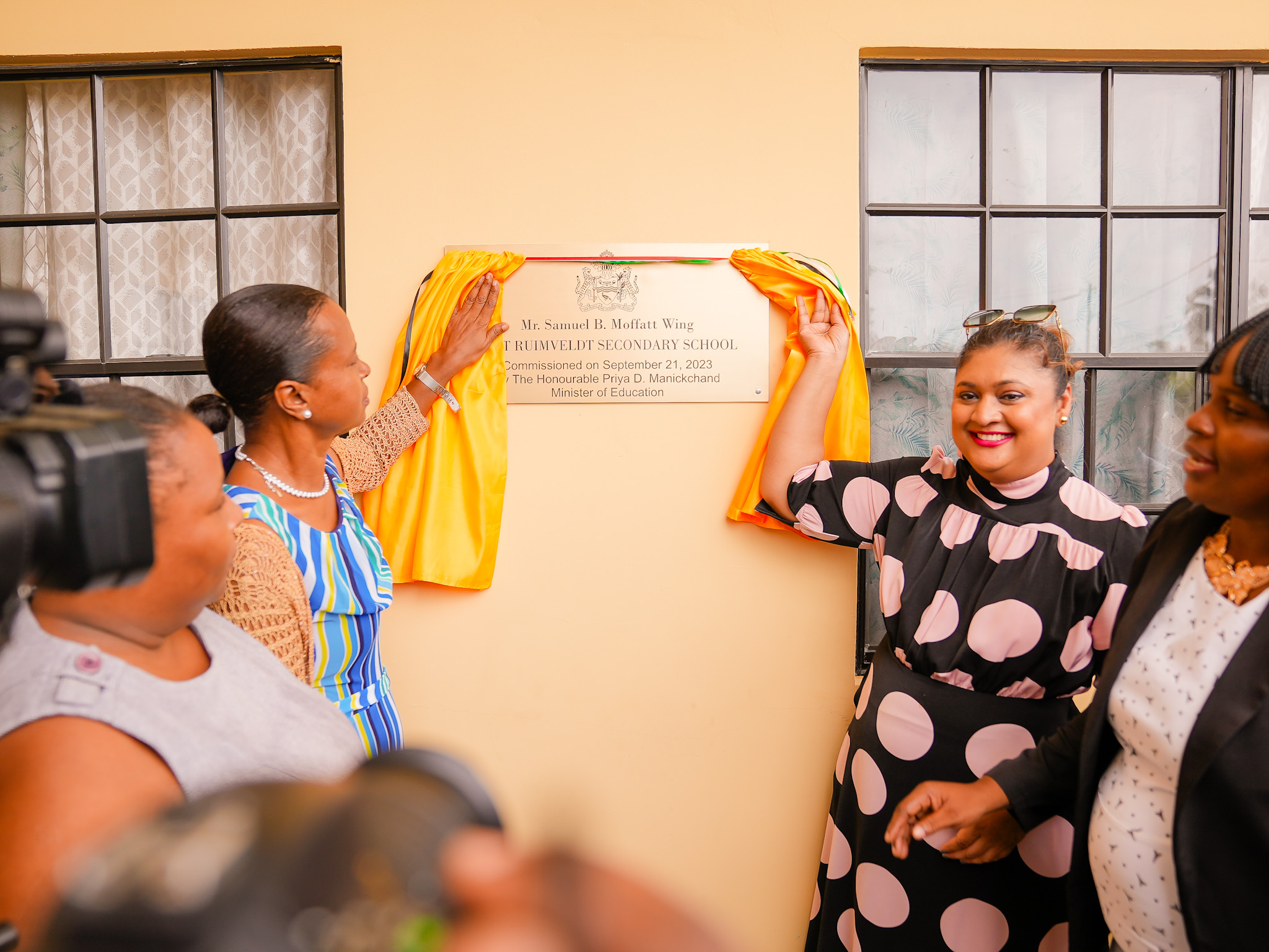 New Wing at East Ruimveldt Secondary School commissioned - News Source ...