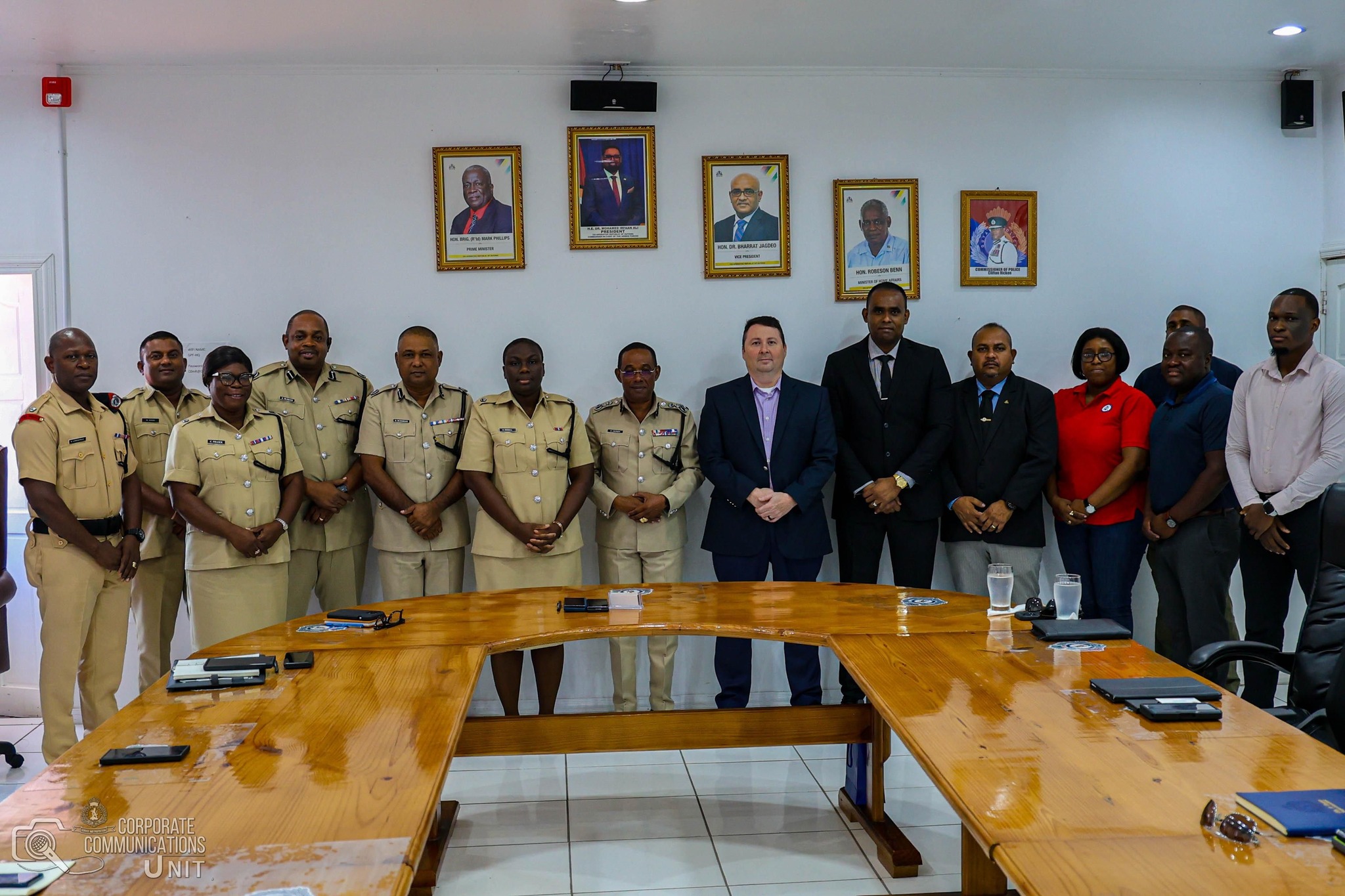 US Embassy Regional Security Office engages top brass of Police Force ...