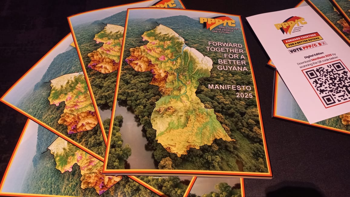 PPP Civic launches Manifestofor a Better Guyana