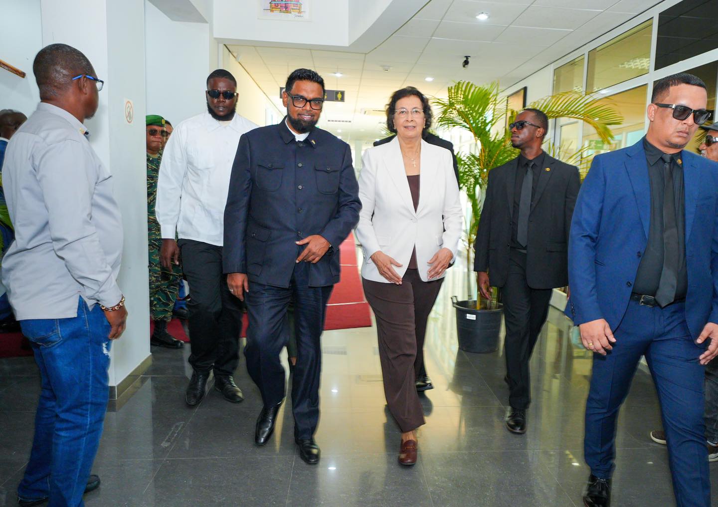 Guyana and Suriname Leaders agree to strengthen relations in energy security and economic cooperation