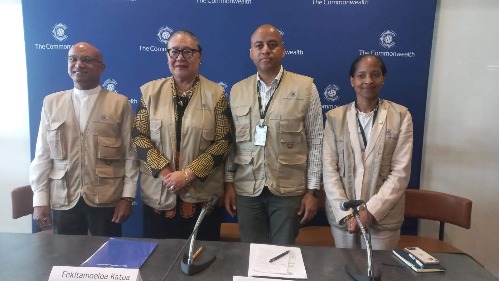 Commonwealth Observers offer recommendations for campaign financing and note reports of voter intimidation