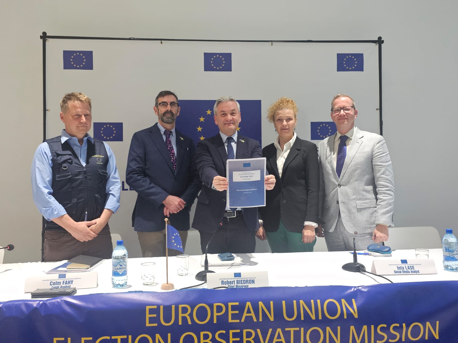 EU Election Observer Mission urges Constitutional and Electoral Reform and campaign financing measures