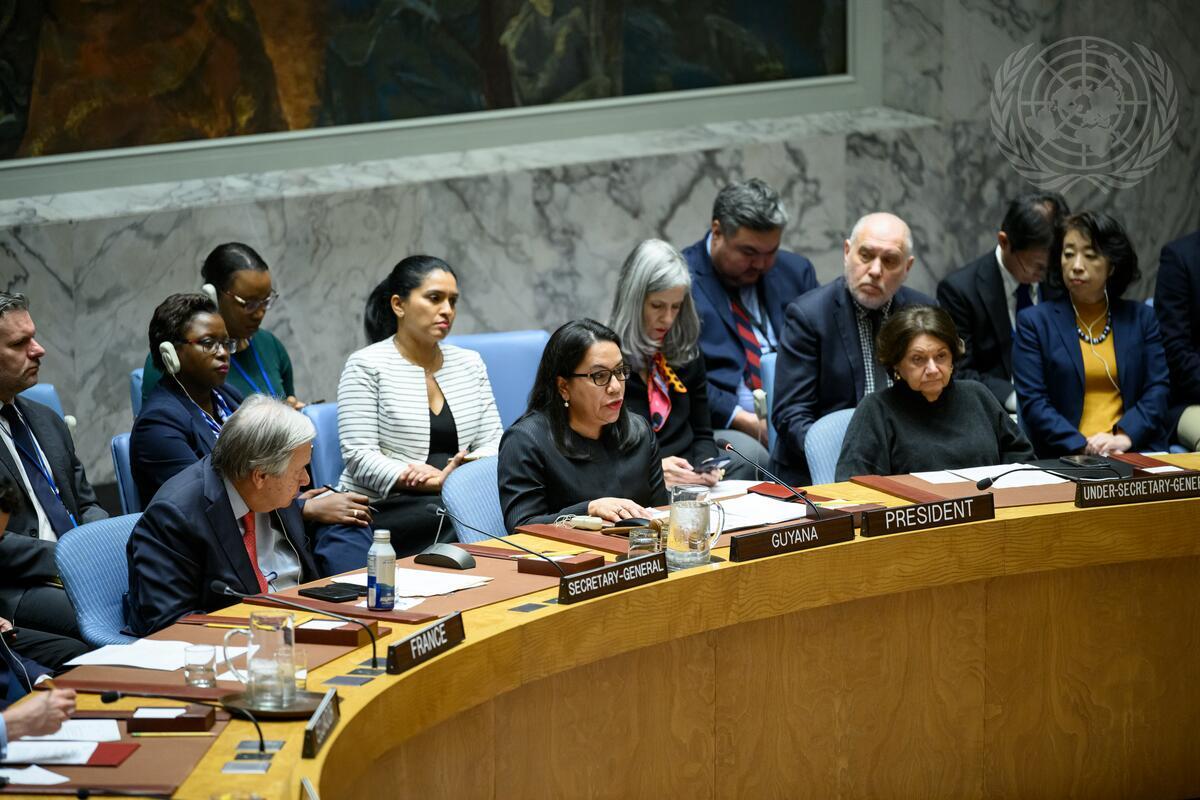 Guyana concludes tenure on UN Security Council today