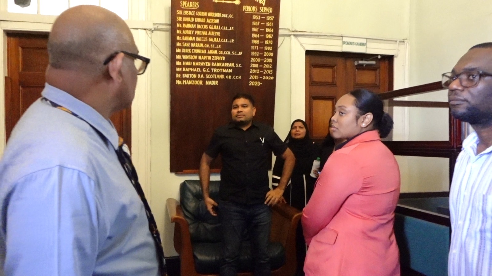 Speaker refuses to meet with WIN party on election of Opposition Leader; Clerk says issue is above his pay grade