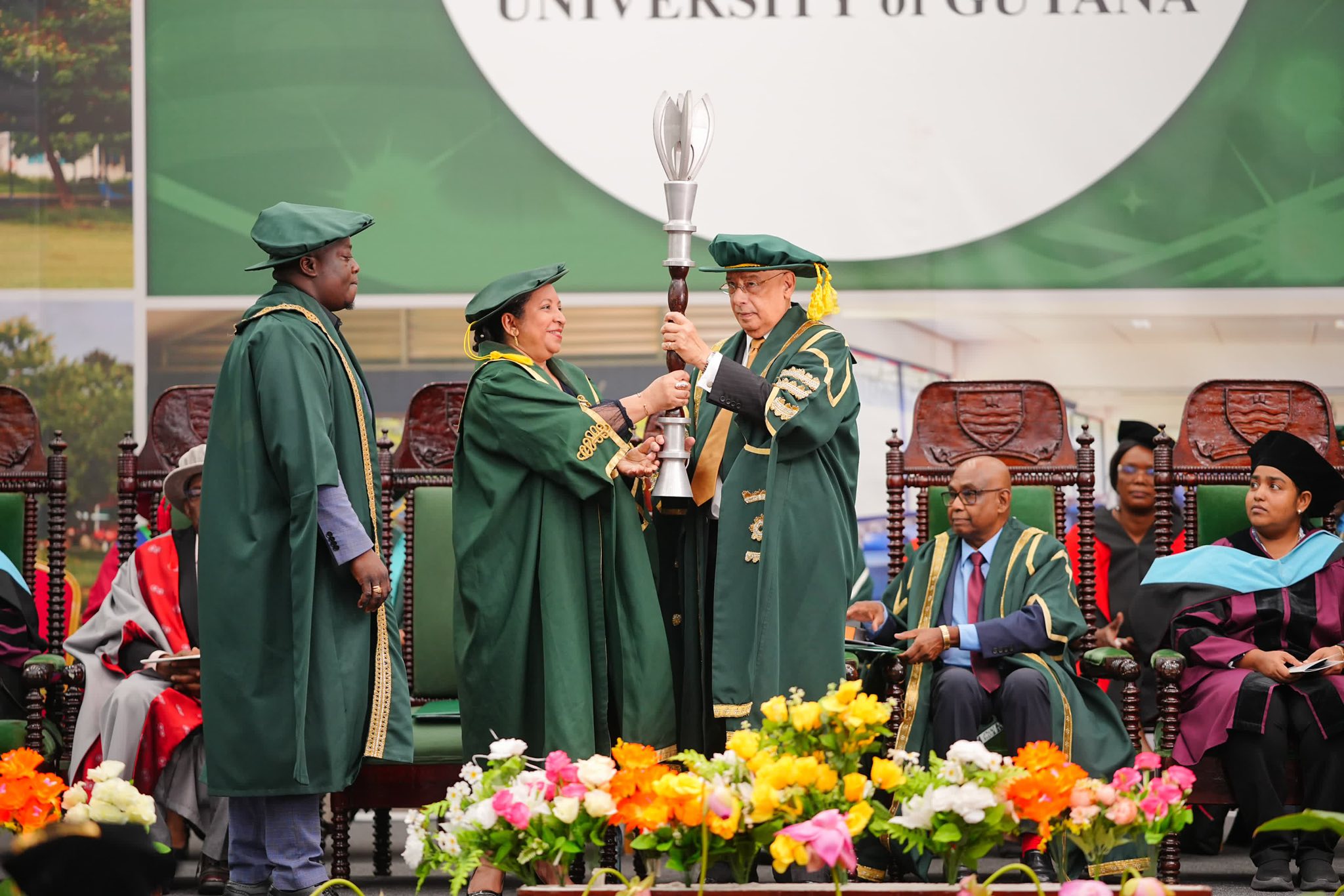 Sir Ronald Saunders installed as 11th Chancellor of the University of Guyana