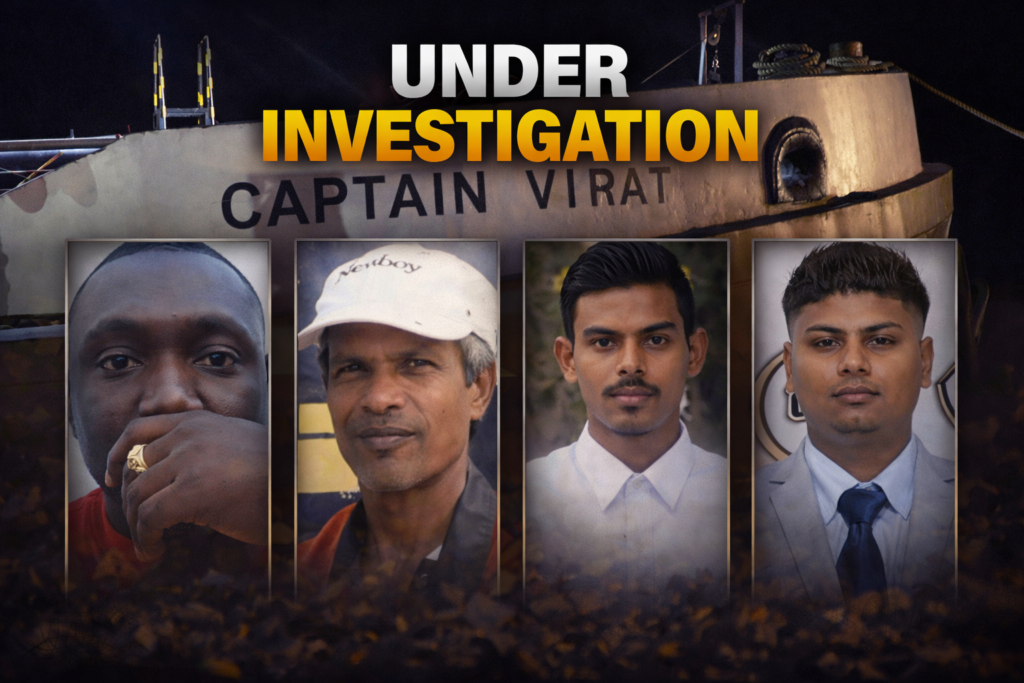 Post mortem rules cause of death of ship workers as suspected chemical inhalation; Toxicology report to be done