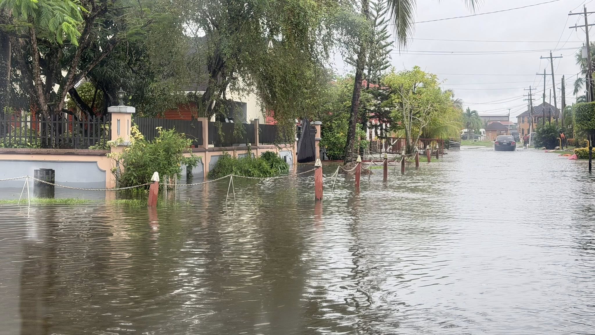 CDC issues flood warning as three days of heavy rainfall expected across Guyana