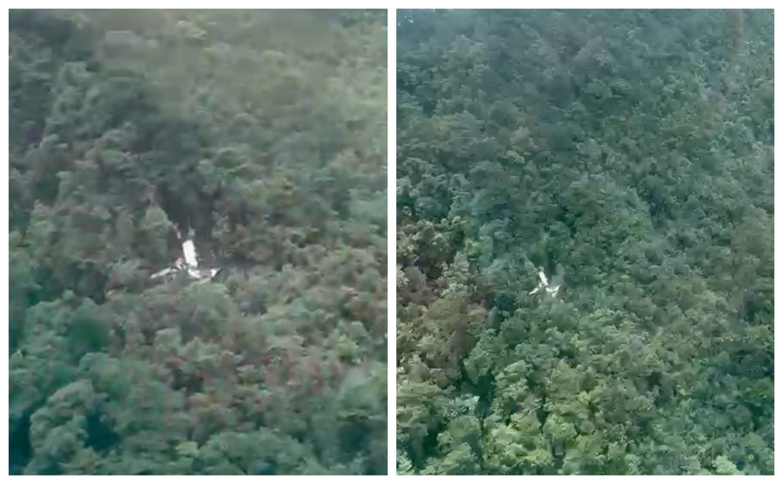 GDF Special Forces extracting body of pilot in ASL plane crash