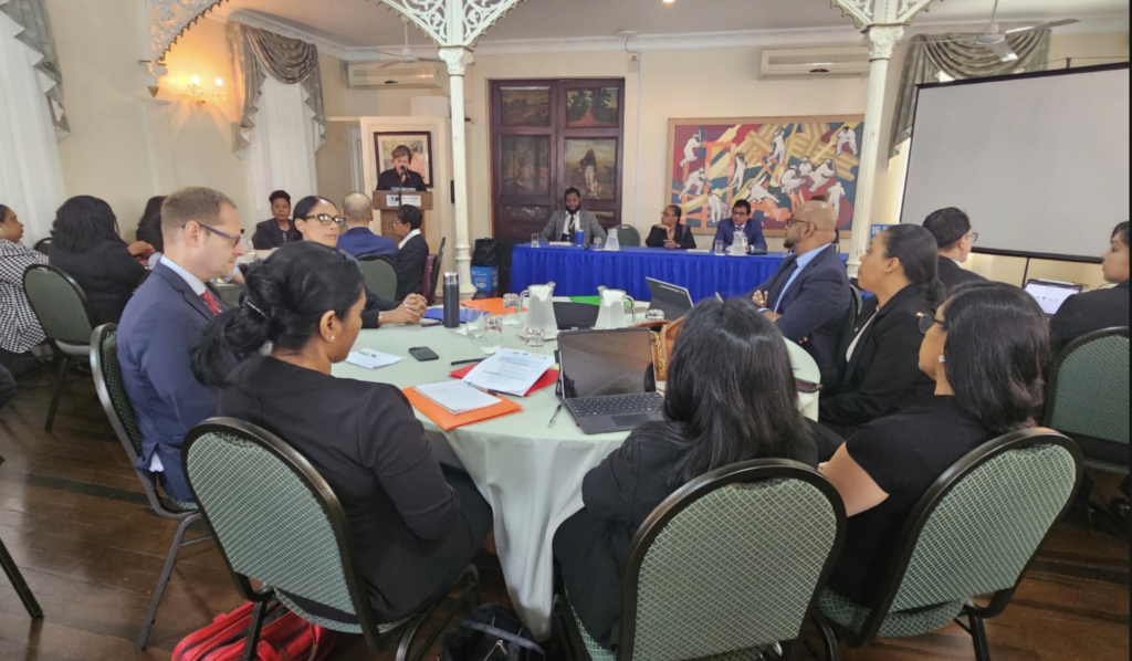 Judicial Officers undergoing training on criminal trials and criminal appeals