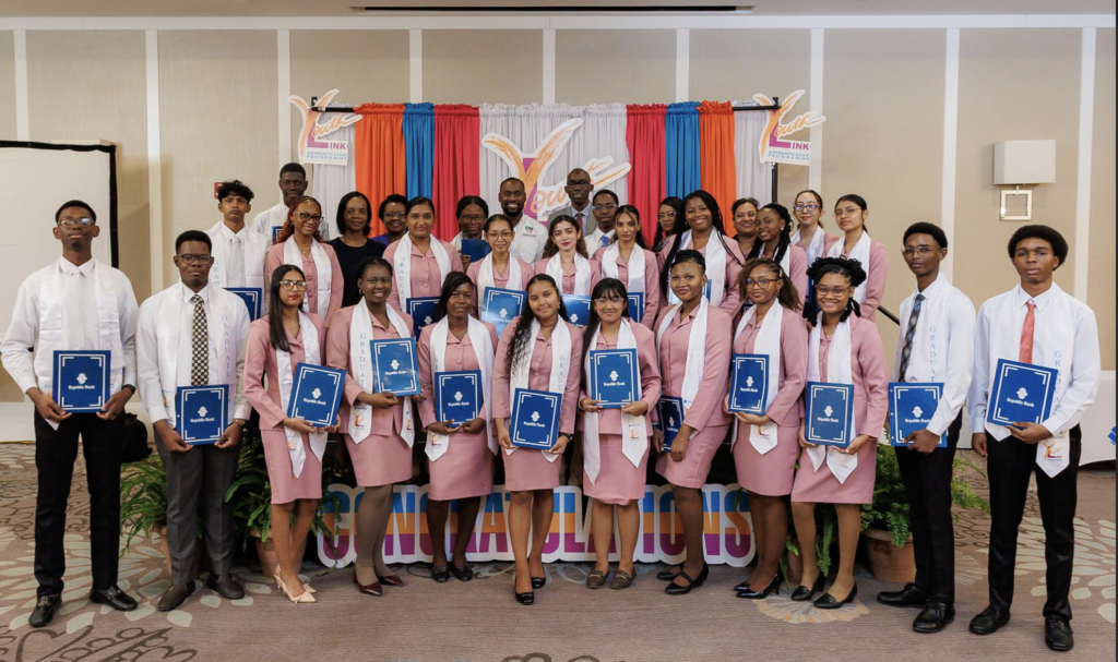 26 graduate from Republic Bank’s Youth Link Apprenticeship Programme