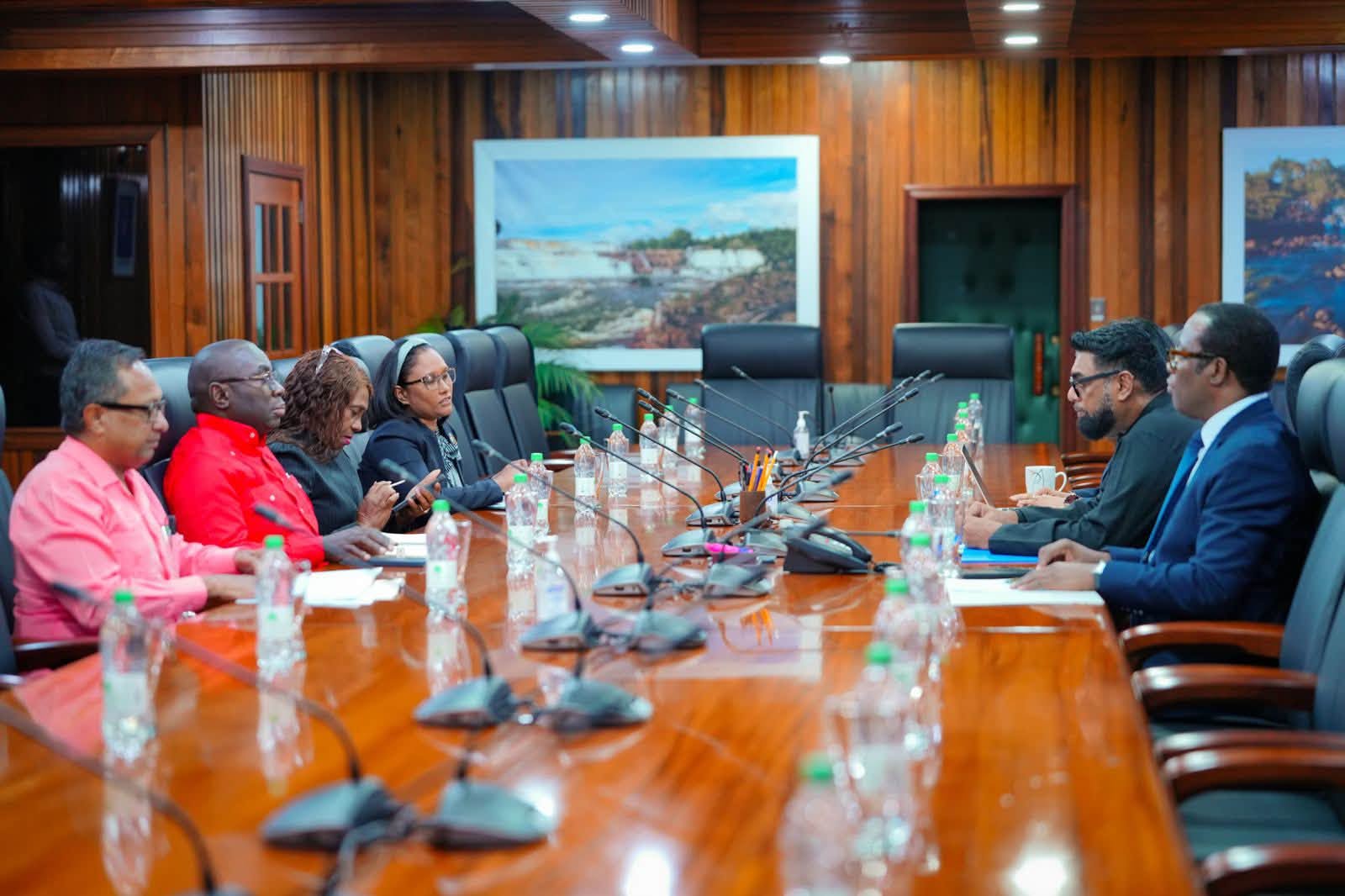 President meets party’s reps on Foreign Relations and Economic Services Committees after Opposition No-Show